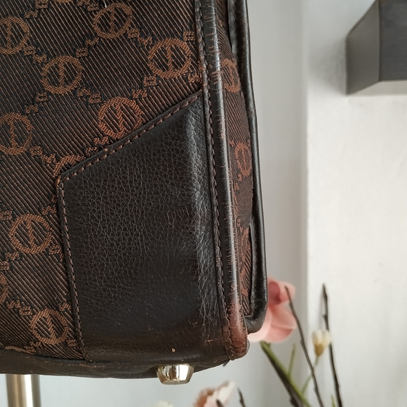 Double.M Milano Messanger Bag ( Canvas and leather mix) - Picture 15 of 17